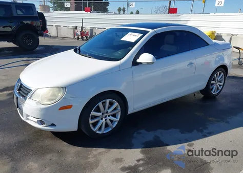 2007 Volkswagen Eos 2.0T from USA, damaged, VIN WVWBA71F07V047088